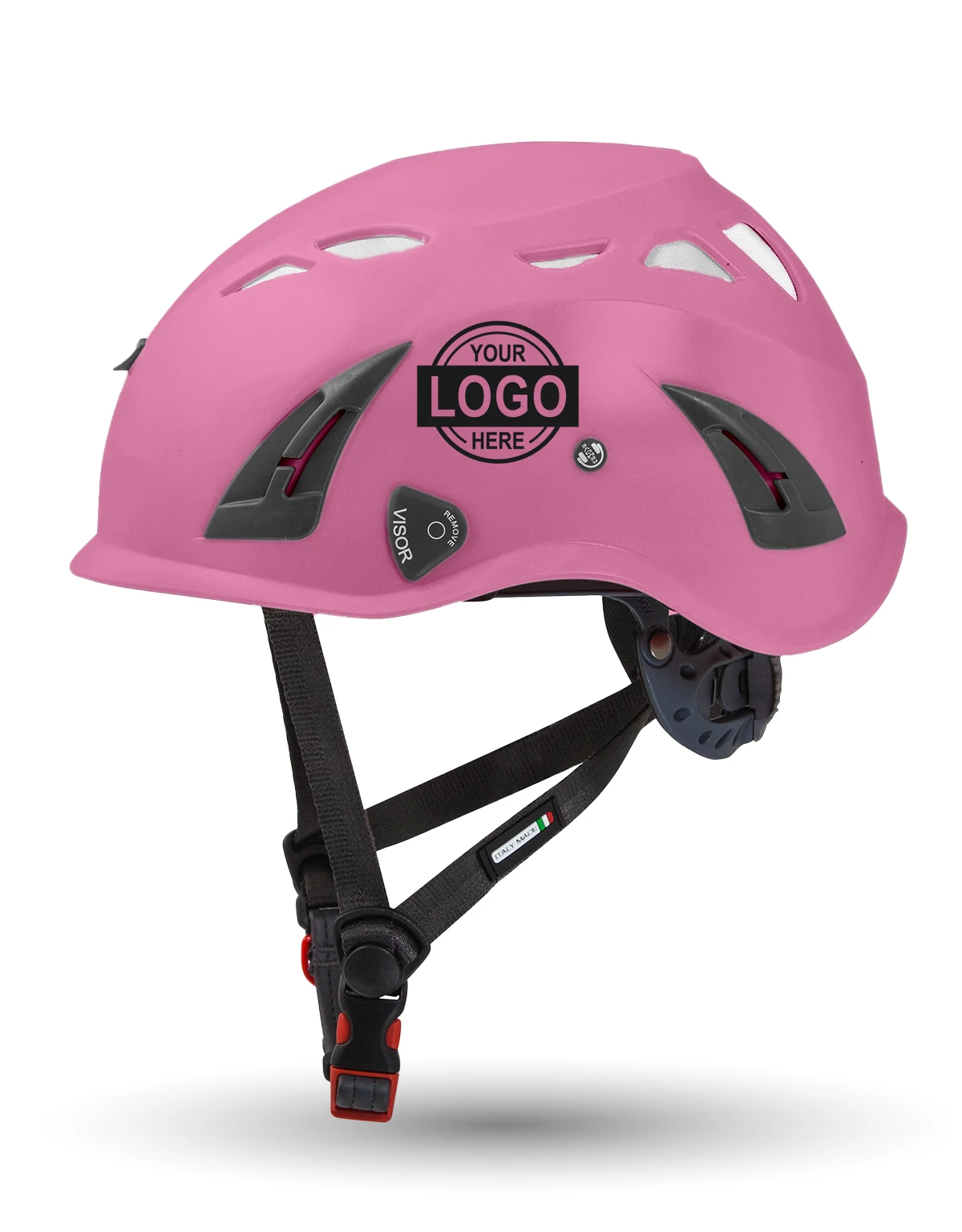 Pink Kask Superplasma HD Safety Helmet w/ Single Color Graphic | ANSI Z89.1 Type I, Class C, HT-LT