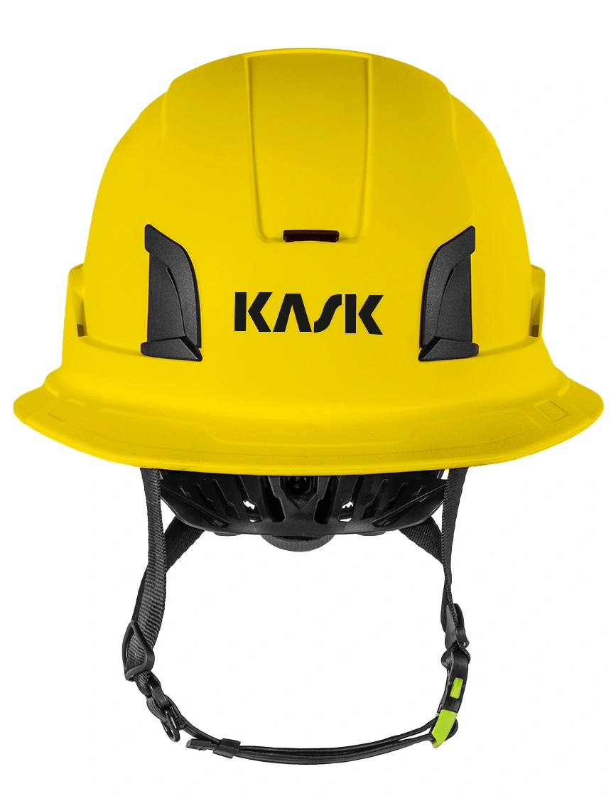 Yellow Kask Zenith X2 Full Brim, FR (Flame Resistant) Helmet
