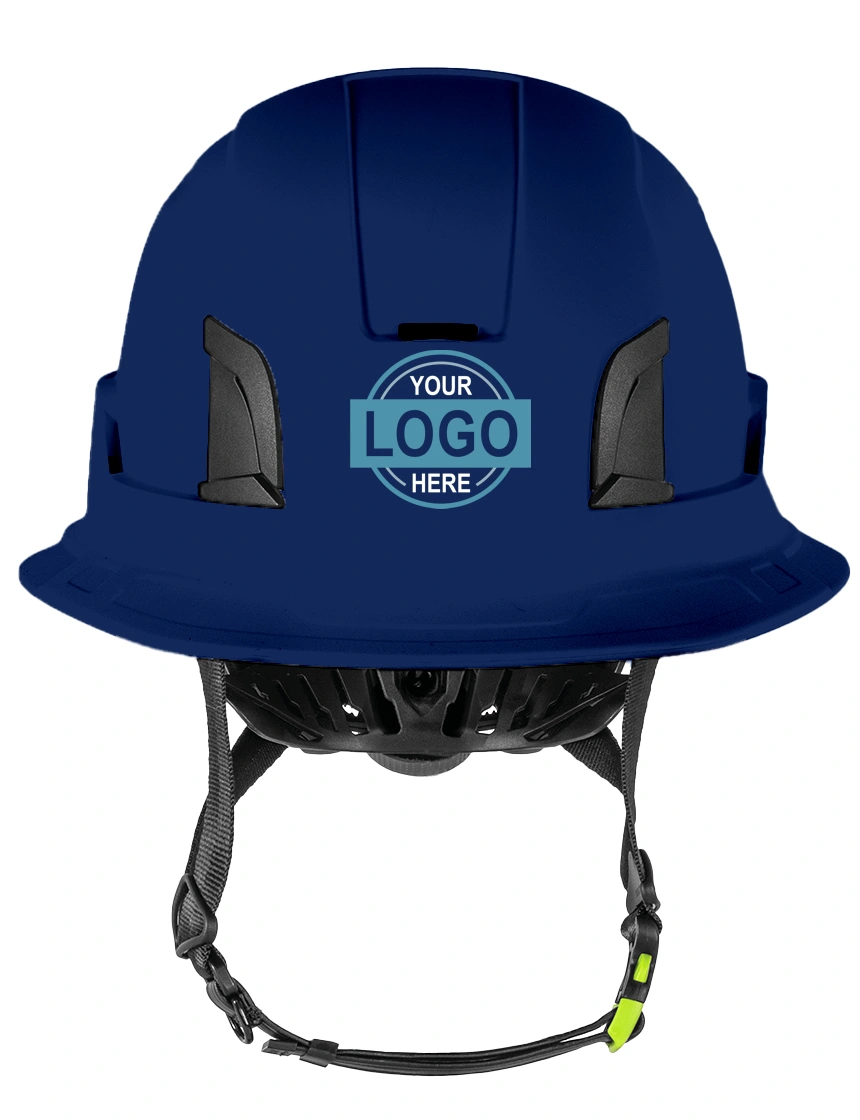 Blue Kask Zenith X2 ‘Full Brim’ Safety Helmet with Custom Full Color Graphic