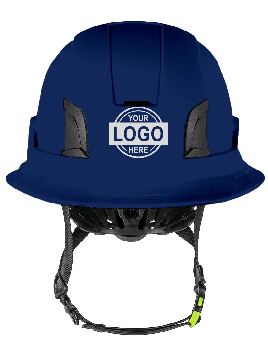 Blue Kask Zenith X2 ‘Full Brim’ Safety Helmet with Custom Single Color Graphic