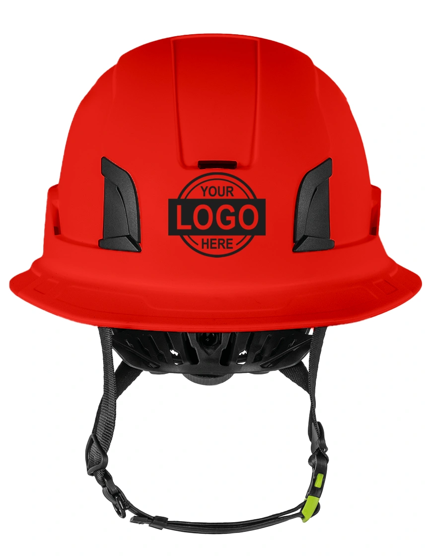 Red Kask Zenith X2 ‘Full Brim’ Safety Helmet with Custom Single Color Graphic