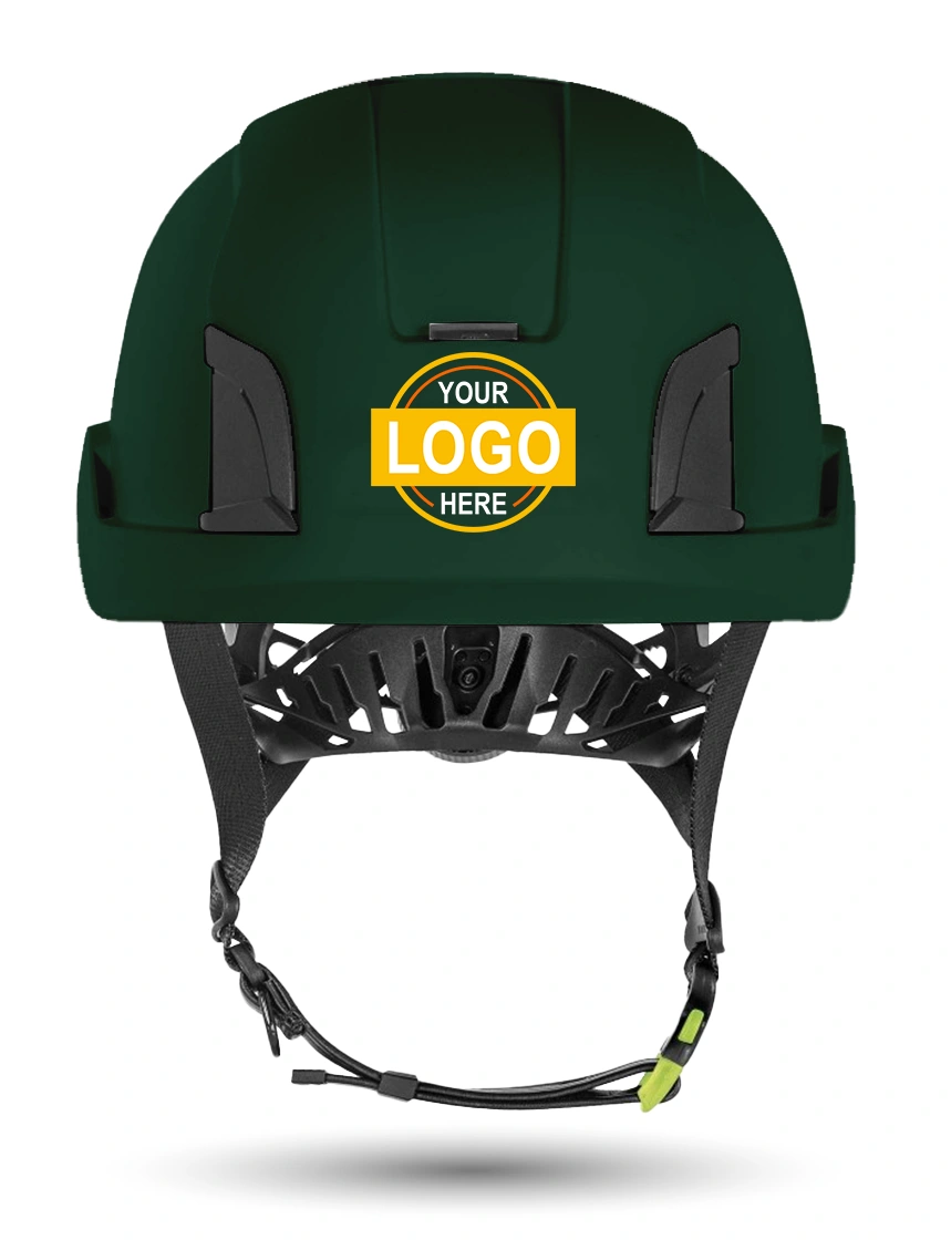 British Green Kask Zenith X2 Safety Helmet w/ Full Color Graphic | ANSI Z89.1 Type I/Type II, Class E, HT-LT