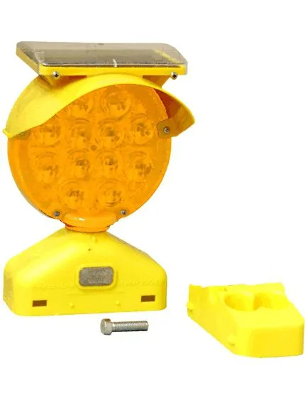 Economy Solar Assist Type B Flasher, Yellow
