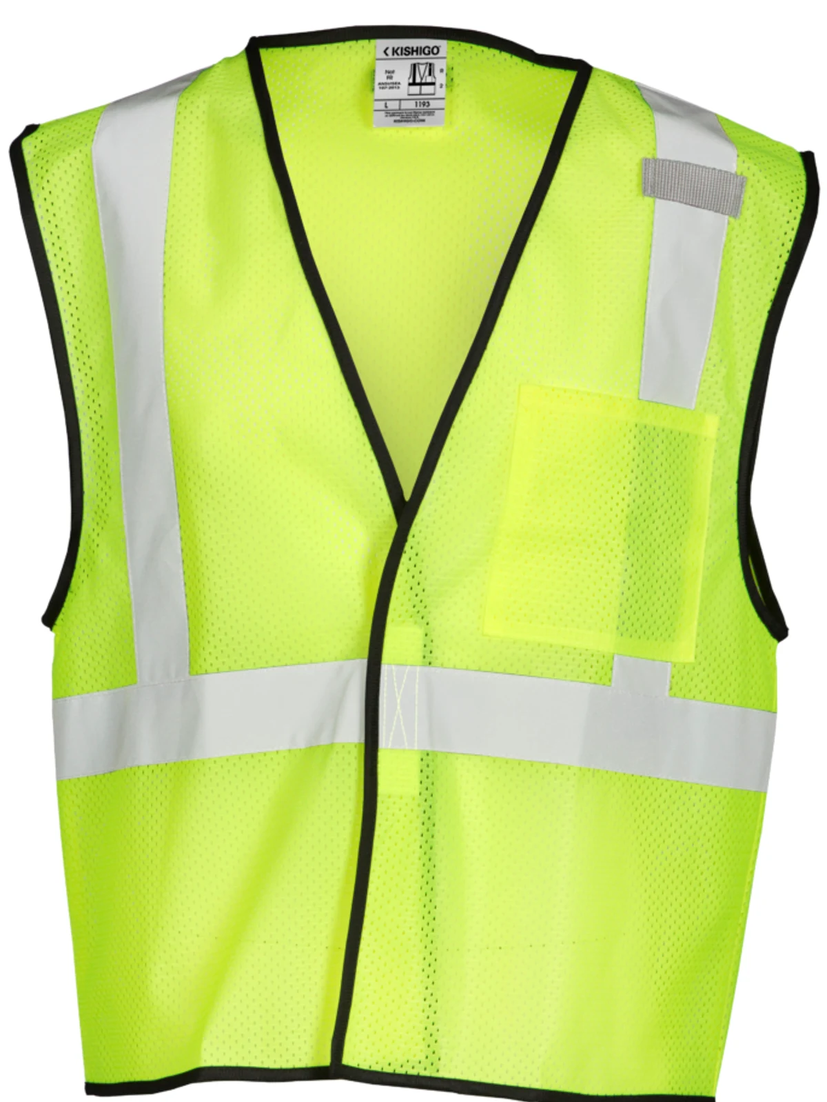 Lime Mesh, Class 2 Vest, Size 4Xl-5Xl