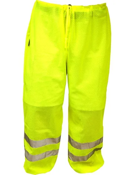 lime mesh pants small to medium