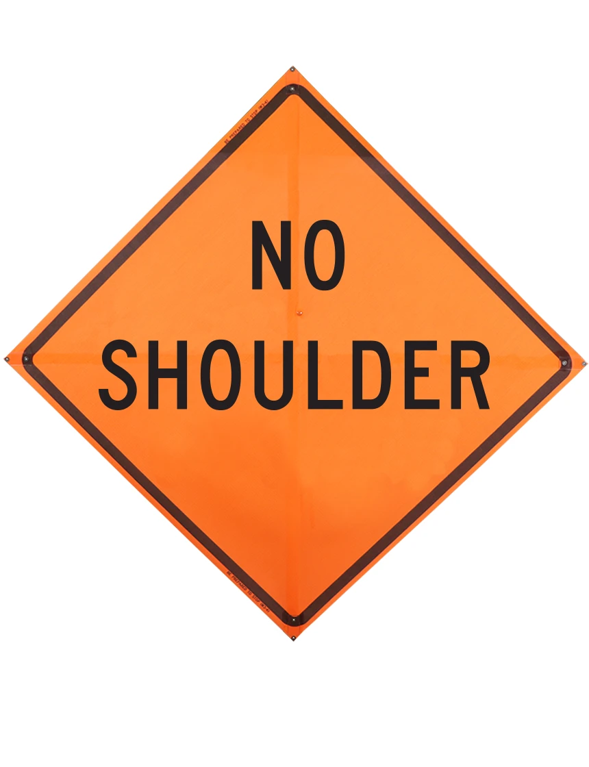 No Shoulder Sign Sewn Pockets Mesh 48\" X 48\"