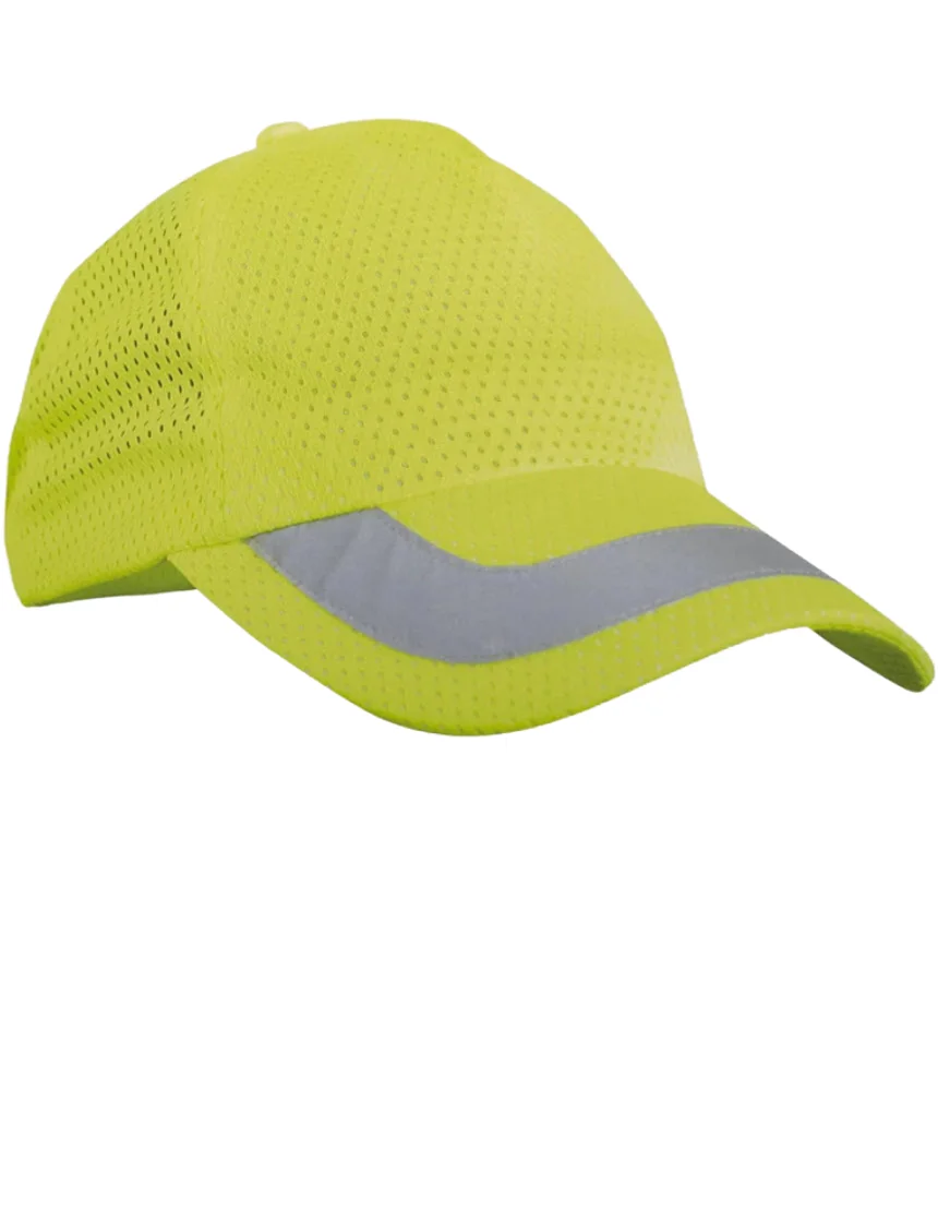 OccuNomix High Visibility Reflective Mesh Baseball Hats
