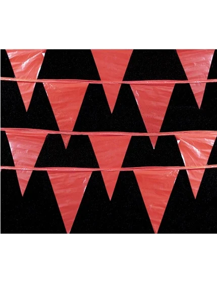 One (1) Bag 105\u0027 of OSHA RED Perimeter Marking Flags