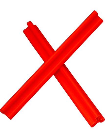 Pair Of Orange 16\" Triangular Day \u0027Wands\u0027