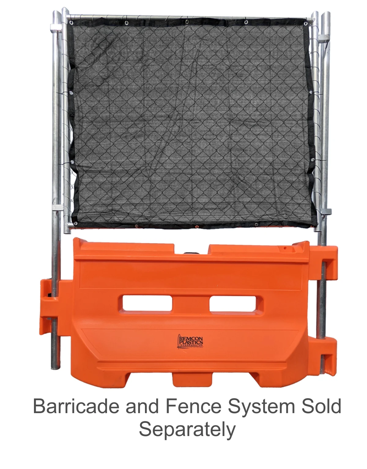 55\" x 63\" Black Privacy Fence for single OnePro Fence Panel
