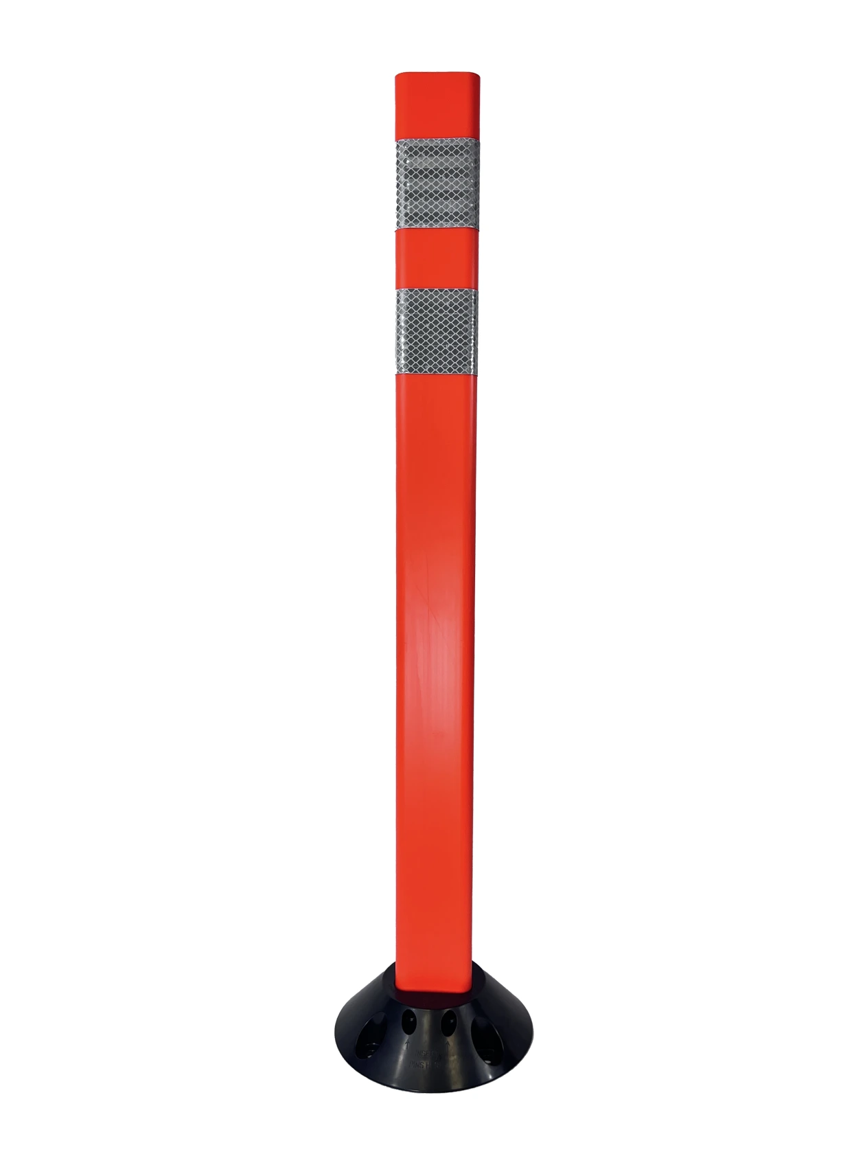 Orange Pexco Premium Poly-Urethane Delineator Post
