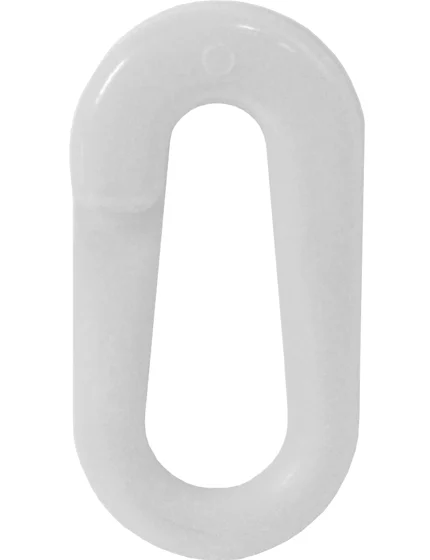 2\" White Connecting Link For Plastic Chain