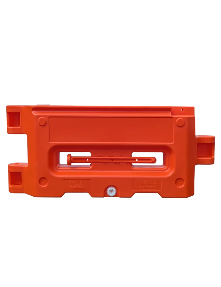 Orange, Hydrocade Water Barricade System
