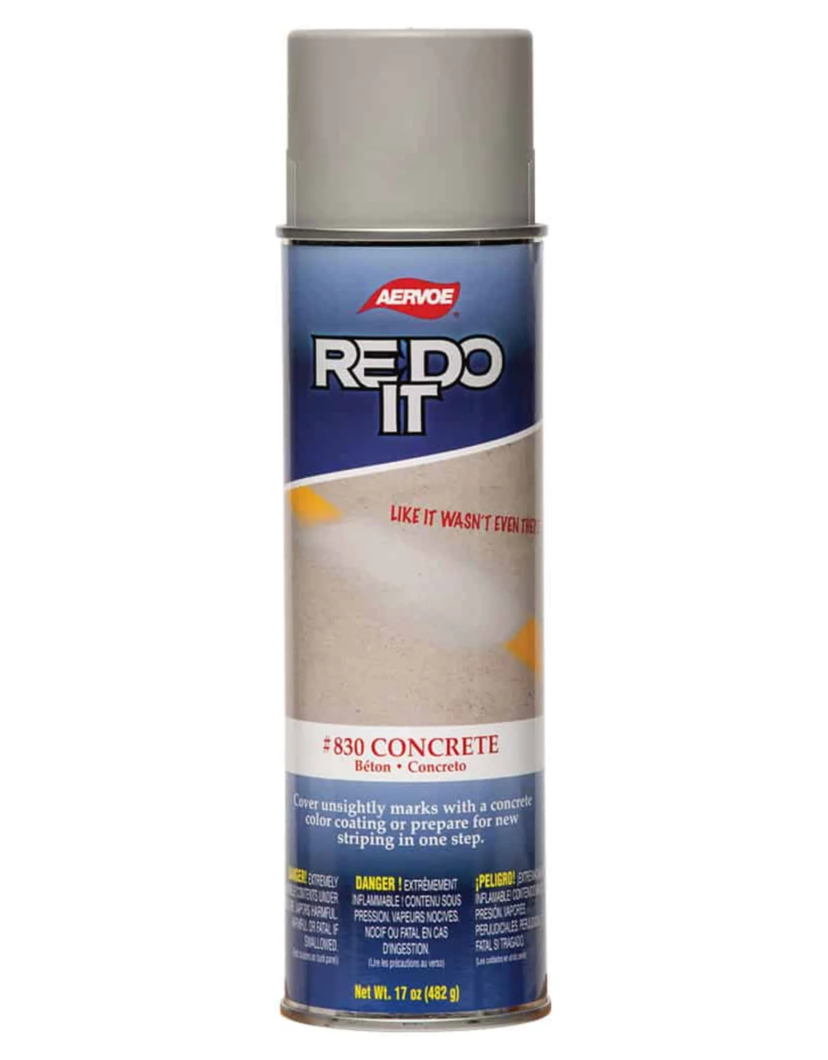 Concrete Color \"REDO IT\" Solvent Based, Striping Paint (Case of 12)