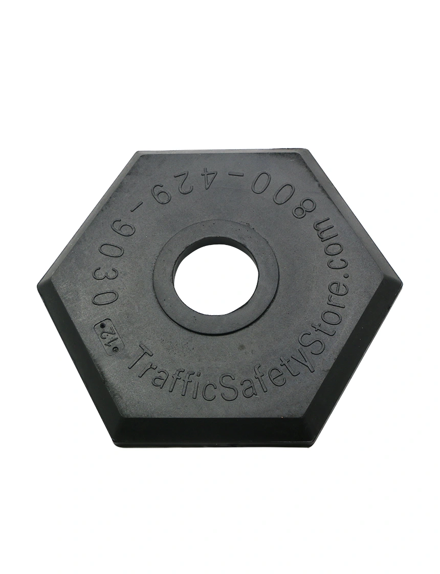 12 lbs Base For Delineator Tubes \u0026 Posts (Base Only, No Tube)