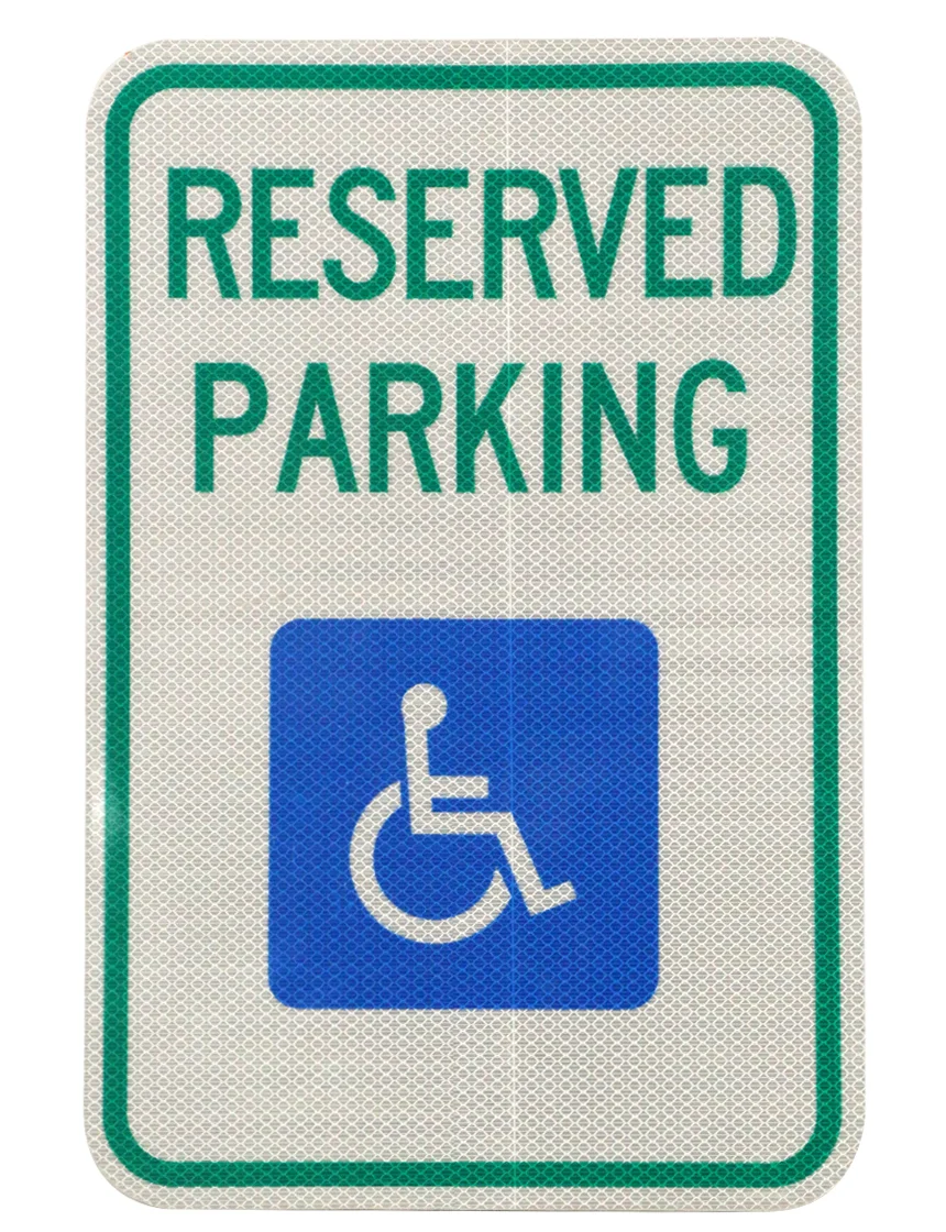 reserved for handicap r7 8