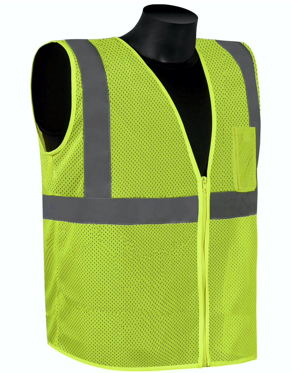Liberty Safety Hivizgard Class 2 Economy Vest, Large w/ Full Color Graphic