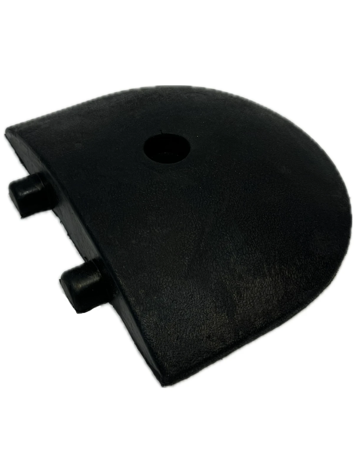 9 1/2\" End Cap for Rubber Speed Bump w/One (1) 14\" Rebar Spike