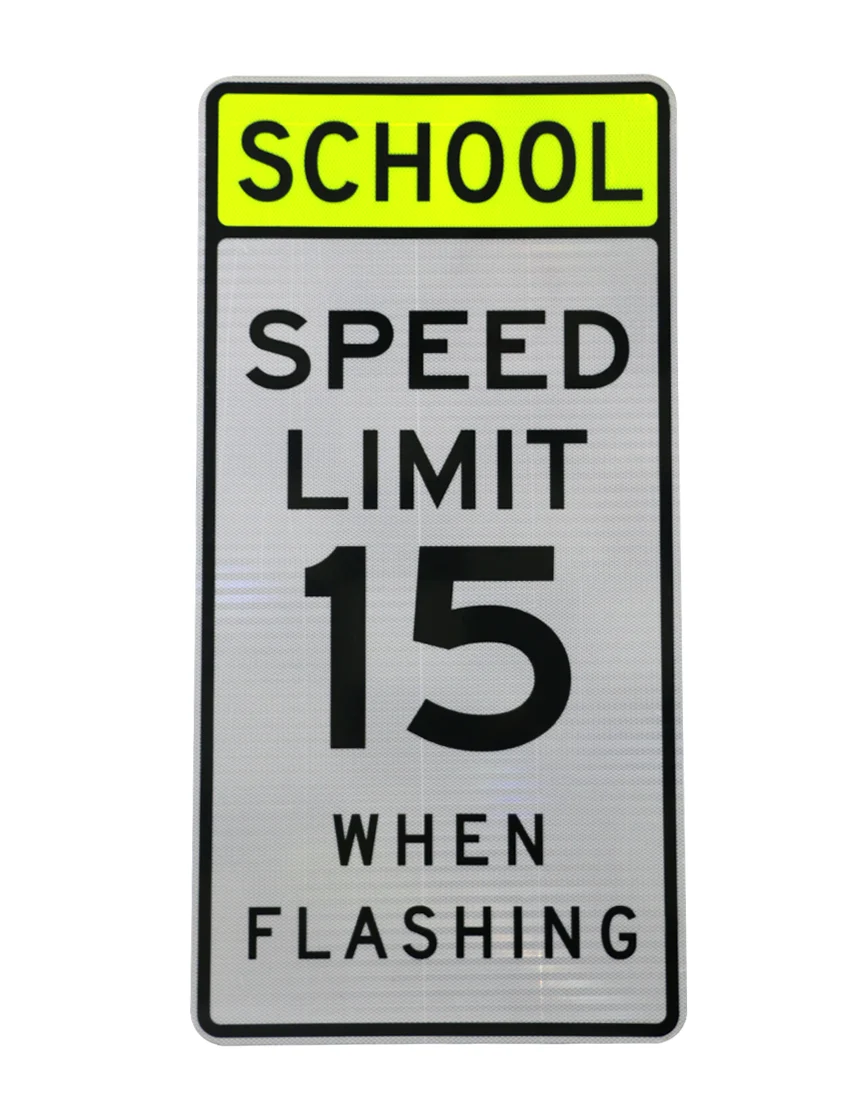 School Speed Limit 15 Signs S5 1