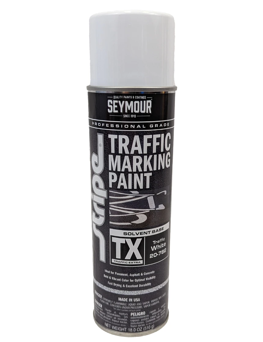 Seymour solvent based striping paint case of 12 white