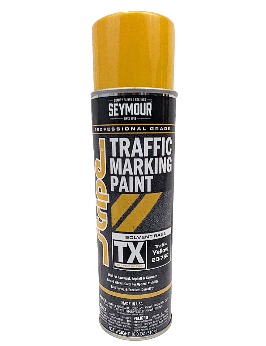 seymour solvent based striping paint case of 12 yellow