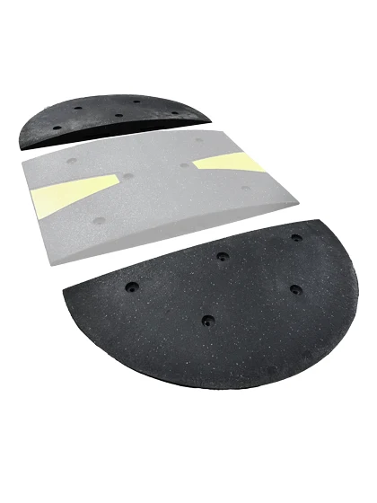 Plasticade Speed HUMP Section with Ten (10) 12\" Galvanized Steel Spikes