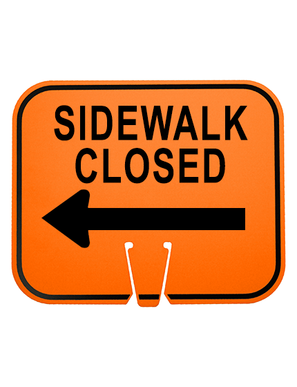 Sidewalk Closed