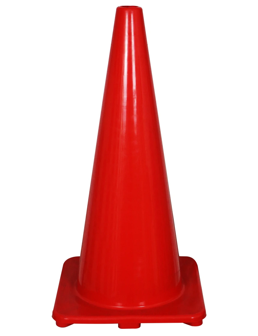 Solid Red, 28\", 5 lbs, Economy Cone