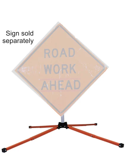 Springless Sign Stand w/ Universal Bracket