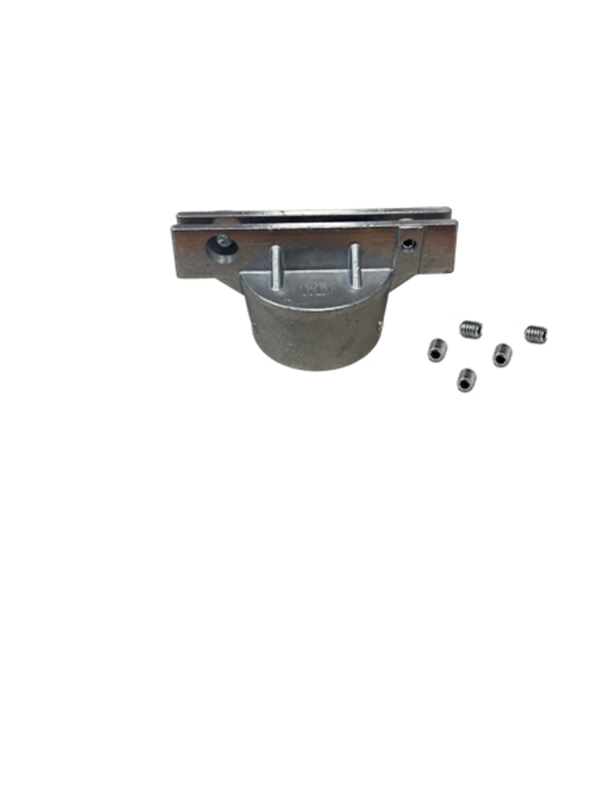 Galvanized, Heavy Duty, 5 1/2\" Street Sign Bracket For Round Sign Post, For Extruded Street Signs