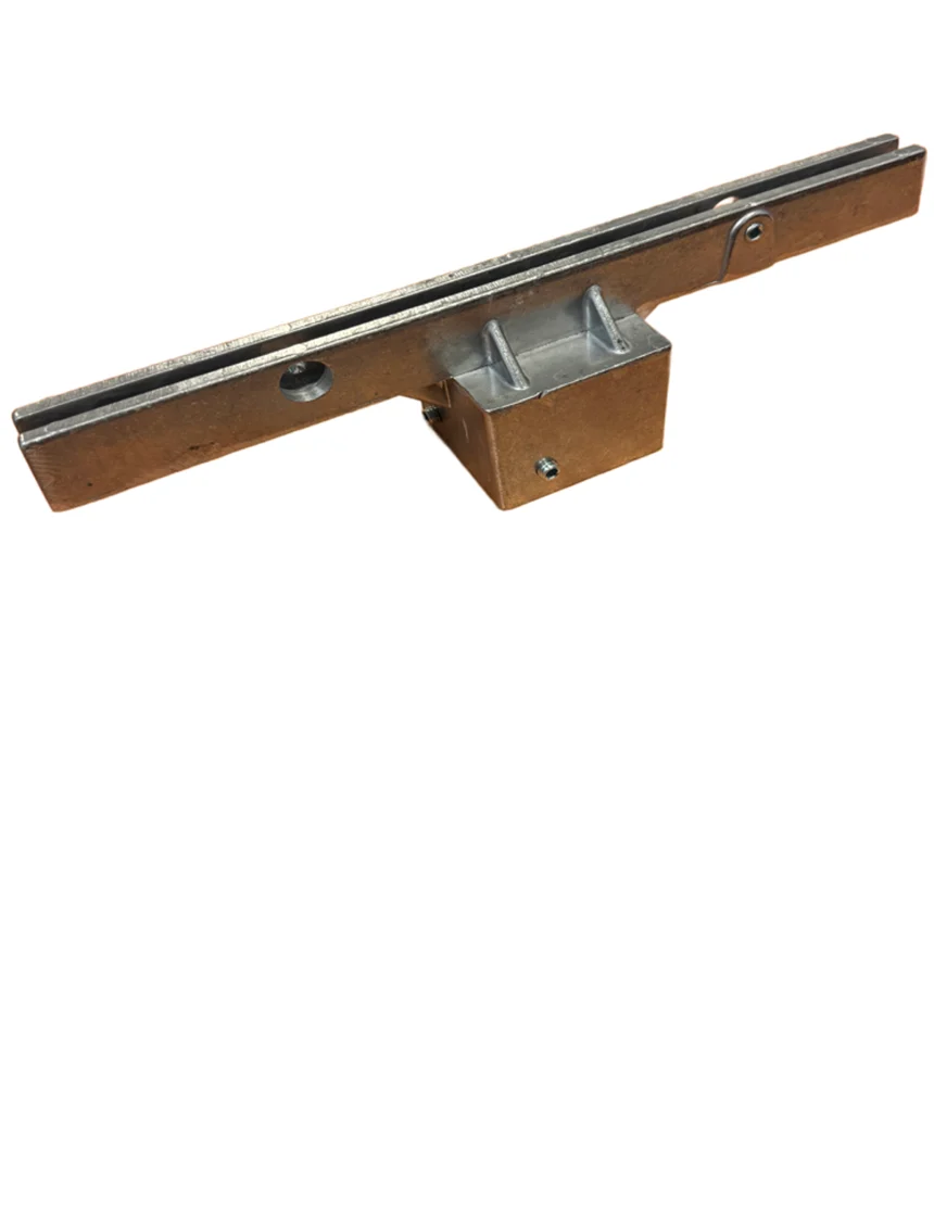 12\" Street Mounting Sign Bracket for Square Sign Post, for a Flat Street Sign