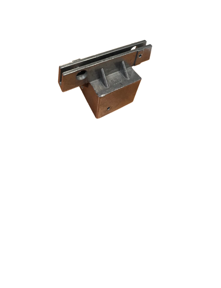 5 1/2\" Street Mounting Sign Bracket for Square Sign Post, for a Flat Street Sign