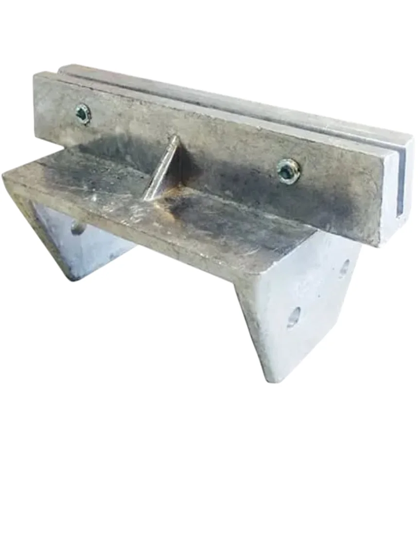 4\" x 4\" Wooden Post Bracket for Extruded Street Name Signs