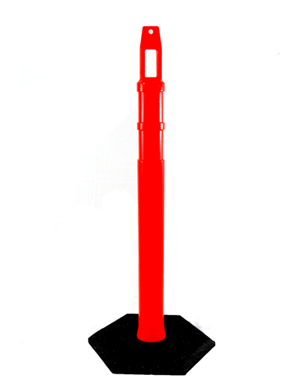 42\" \u0027Square Top\u0027 Tube with 8 Lb. Base