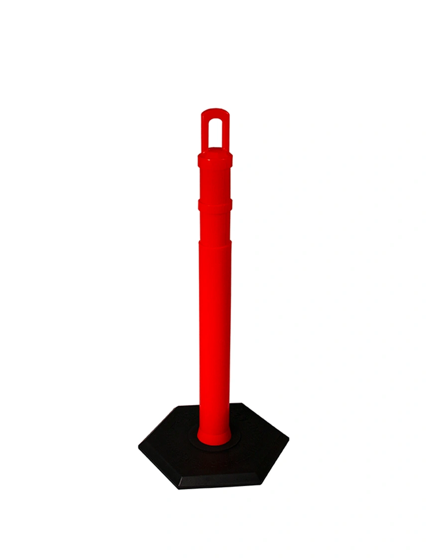 42\" ORANGE \u0027JBC Arch-Top\u0027 Tube with 8lb Base