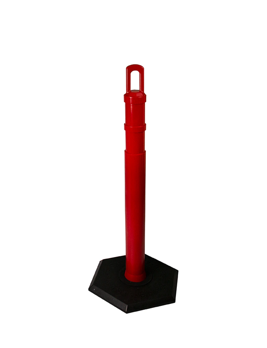 42\" RED \u0027JBC Arch-Top\u0027 Tube with 12lb Base