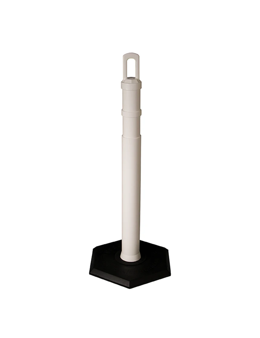 42\" WHITE \u0027JBC Arch-Top\u0027 Tube with 18lb Base