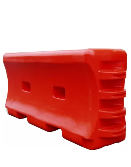 72\"L x 32\"H x 18\"W ORANGE TrafFix Water-Wall Water-Filled Barrier