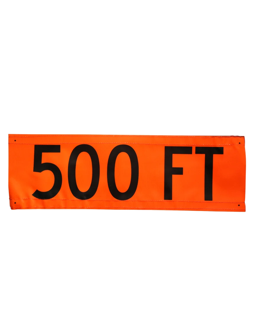 Velcro Overlay for 48\", Non-Reflective, Roll Up Sign, 500 Ft.
