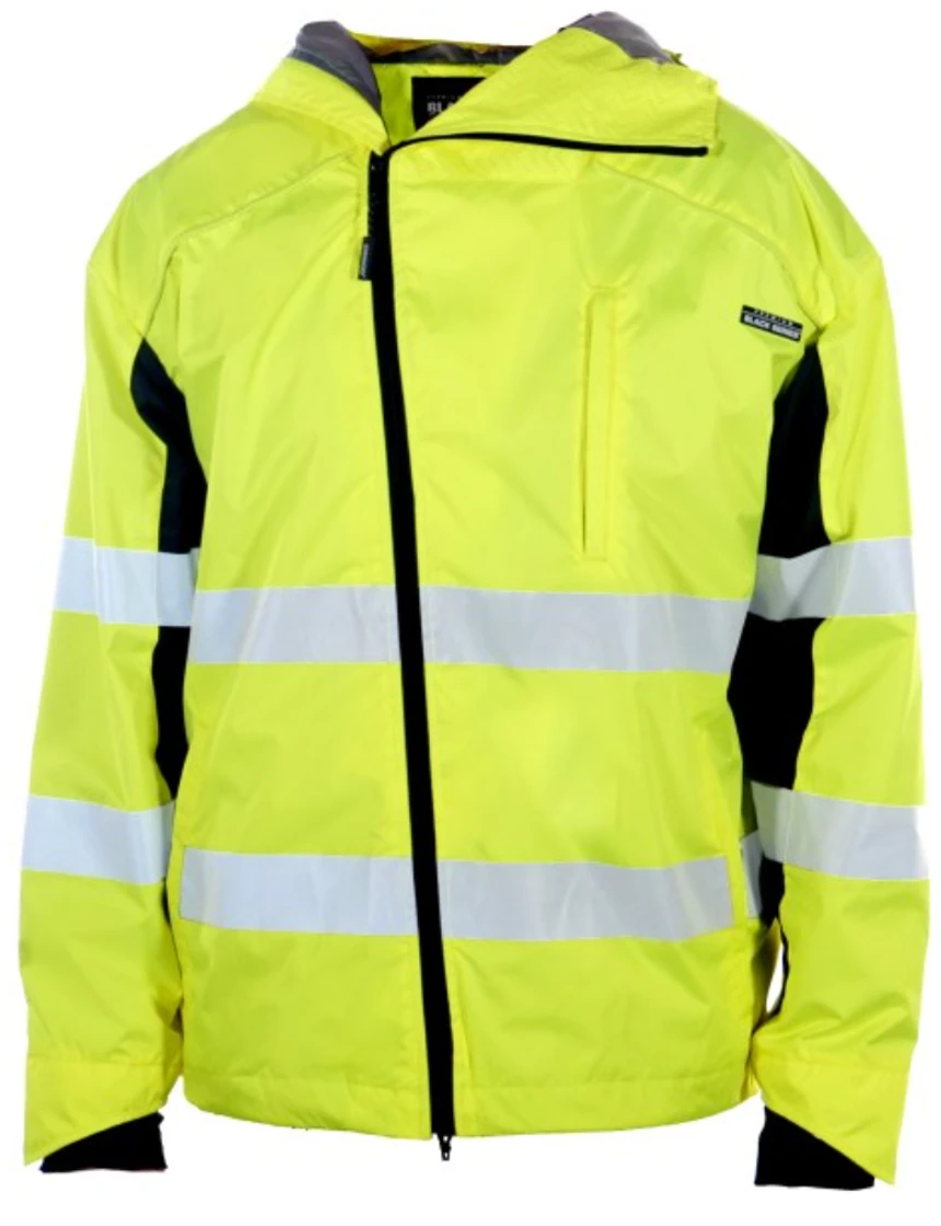 Kishigo, Premium Black Series, Lime, Class 3 Lightweight Jackey, Size: Small