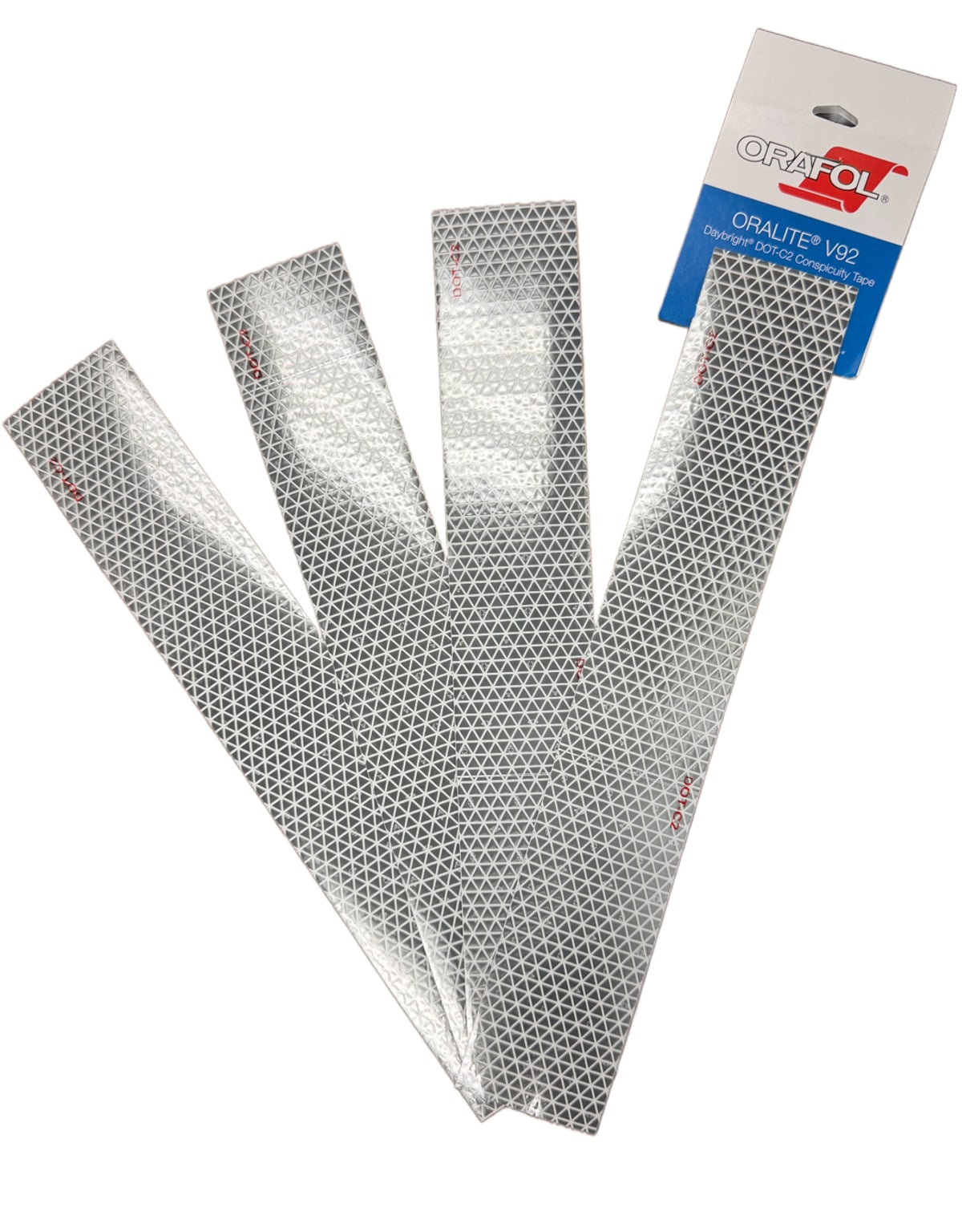 12\" White Pre Cut Strips