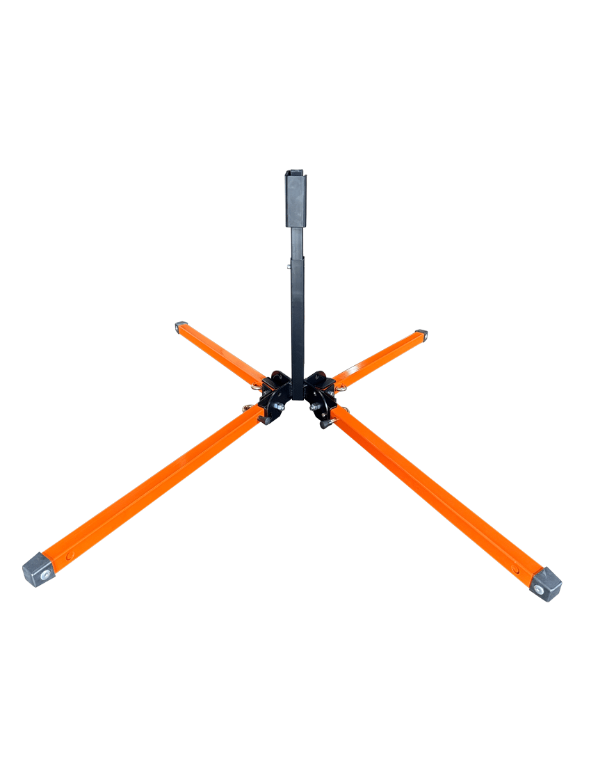 MDI WindMaster® 502NS Springless Sign Stand for Roll-Up Traffic Signs