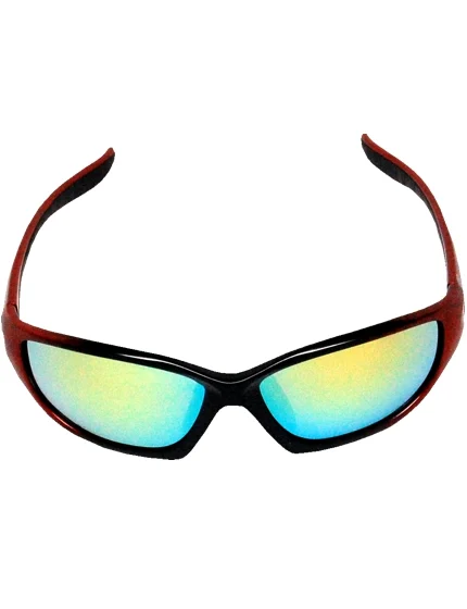 Z87+ Safety Sunglasses (full frame contemporary, black \u0026 orange frame, gold mirror anti-fog lens)