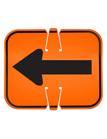 Horizontal, Non-Reflective, Clip-On-Sign