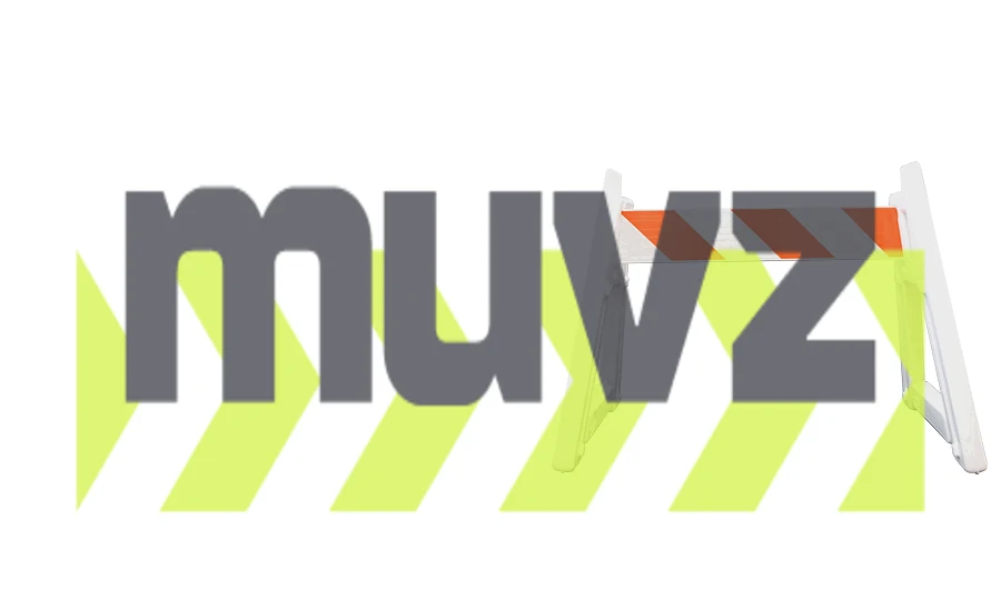 A-Cade Leg Kit-(2) Deluxe A-Cade Legs \u0026 (1) 4\u0027 Rail w/Orange \u0026 White EG Reflective Sheeting 2 Sides