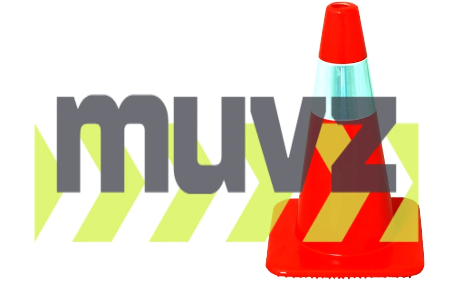 18\" Traffic Cones - Solid Orange