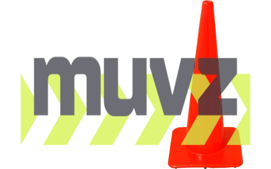Orange, 28\", 5.0 Lb., Flow Molded Traffic Cone