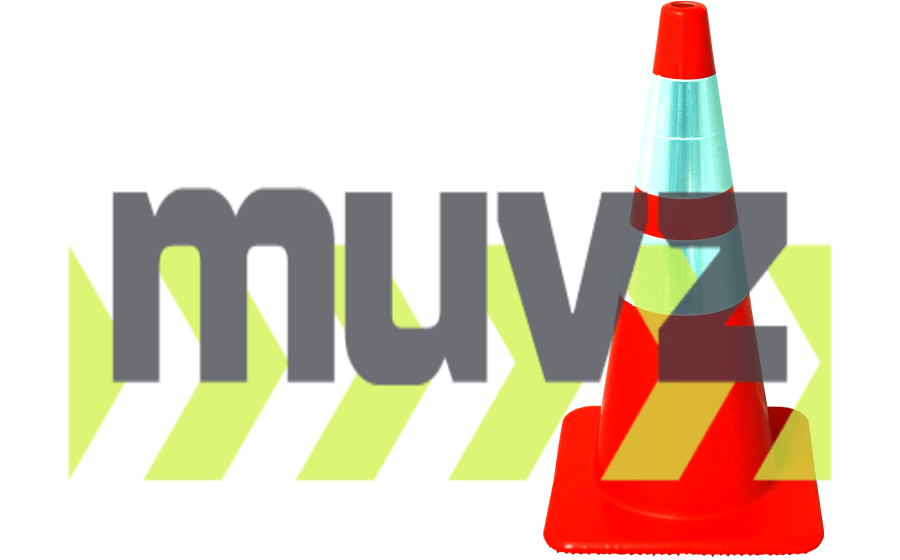 Orange, 28\", 7.0 Lb., Flow Molded Traffic Cone w/6\" \u0026 4\" Reflective Collars