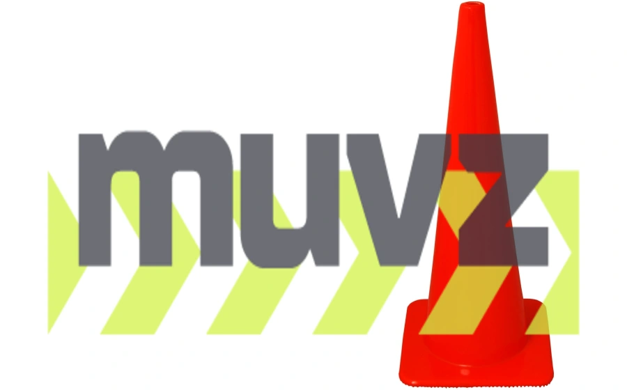 36\" Traffic Cones - Solid Orange 12 lbs