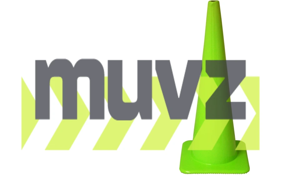 36\" Traffic Cones - Lime